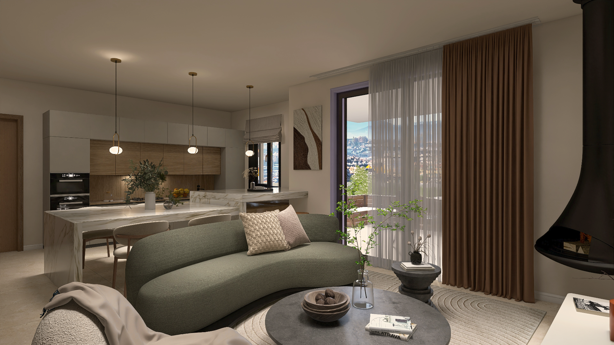 Esempio di un secondo progetto living CasaWow